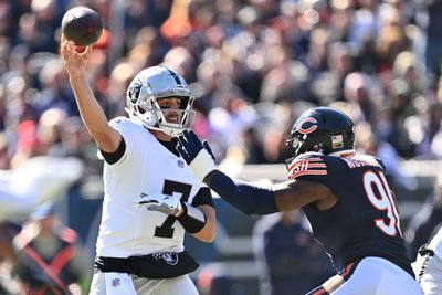 Raiders blown out by Bears in Week 7, 30-12