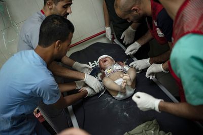 Dwindling fuel supplies for Gaza's hospital generators put premature babies in incubators at risk