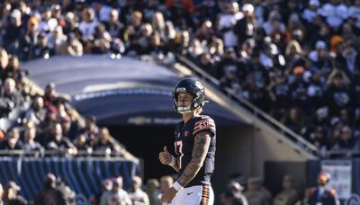 QB Tyson Bagent lives dream, helps steer Bears to 30-12 win over Raiders