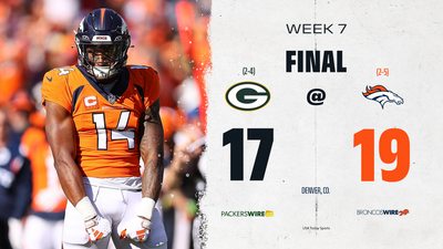 Twitter reacts to Broncos’ win over Packers in Week 7