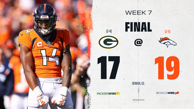 Packers give up fourth-quarter lead vs. Broncos, lose third-straight game