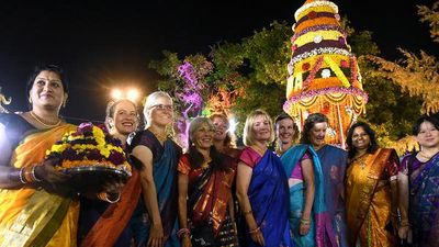 Bathukamma concludes on a colourful note