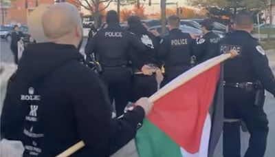 Shot fired, crowd maced at pro-Palestinian protest outside Israeli solidarity event in Skokie