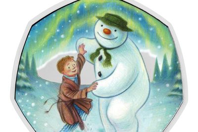 New 50p collectible coin celebrating The Snowman launched by Royal Mint