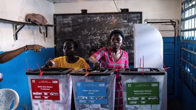 Liberia's election set for run-off in tightest race since end of civil war