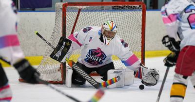 Players take pride in Newcastle's first LGBTQI+ ice hockey match