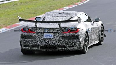 See Four Chevy Corvette ZR1 Prototypes In Action At The Nürburgring