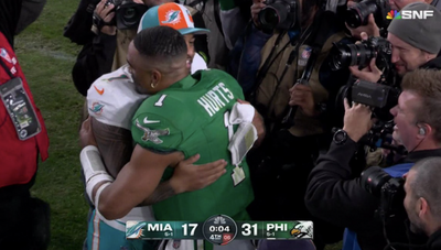 Jalen Hurts, Tua Tagovailoa Shared Classy Moment Together After Eagles Beat Dolphins