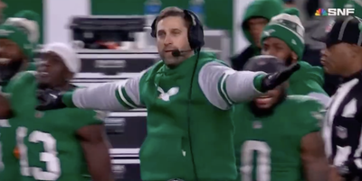 Eagles’ Nick Sirianni Yelled Loud F-Bomb After Win Over Dolphins, and Fans Loved It