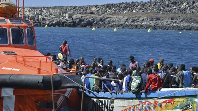 Hundreds of migrants land on Spain's Canary Islands in one weekend