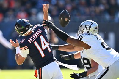 5 highest-graded player for Raiders in Week 7 loss to Bears
