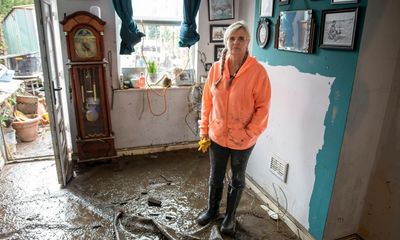 ‘We can’t live in this’: the tightknit Chesterfield street devastated by flooding