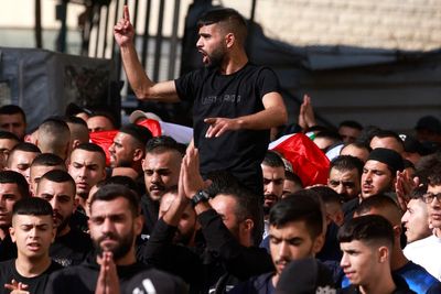 Another day, another funeral: Anger grows as the Palestinian death toll spirals in the West Bank
