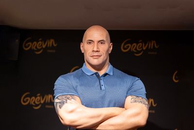 The Rock's wax figure "skin color" issue