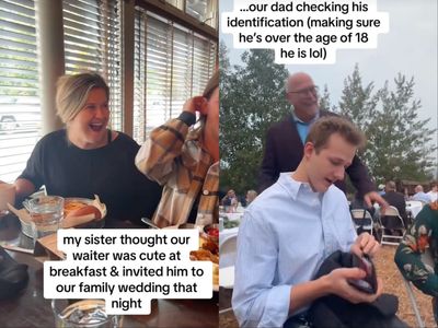 Woman asks waiter to be her date to family wedding: ‘Shoot your shot’