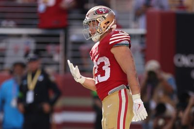 49ers inactives: Christian McCaffrey officially in, Trent Williams officially out vs. Vikings