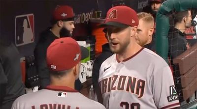 D-Backs' Merrill Kelly Has Stunned Reaction to Torey Lovullo Pulling Him in NLCS Game 6