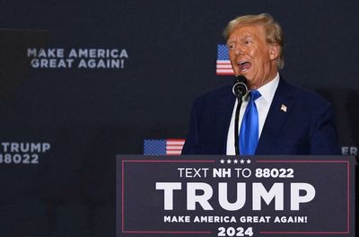 Trump claims he is ‘genius’ for realising ‘us’ is spelled the same as ‘US’