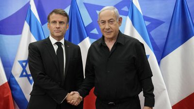 Macron meets Israeli, Palestinian leaders as Gaza war rages and humanitarian crisis deteriorates