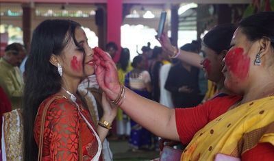 Vijayadashami: 'Sindoor Khela' celebrated with immense joy and gaiety in Delhi and Kolkata