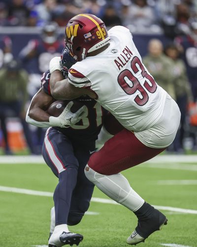 Commanders Jonathan Allen: ‘I’m still pissed off like I was yesterday’