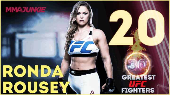 30 greatest UFC fighters of all time: Ronda Rousey ranked No. 20