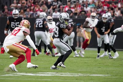 Raiders WR Tre Tucker among biggest risers after Week 7