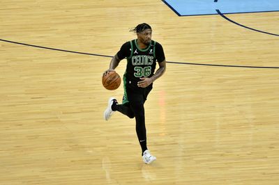 Former Celtics point guard Marcus Smart says he heard he was traded via social media
