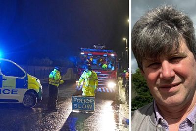 Man who died after car swept away in water during Storm Babet named by police