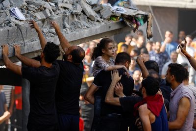 More than 700 killed in overnight Israeli attacks, Gaza officials say