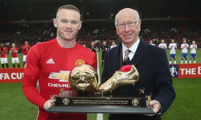 ‘A huge loss to football’: Wayne Rooney pays tribute to Sir Bobby Charlton