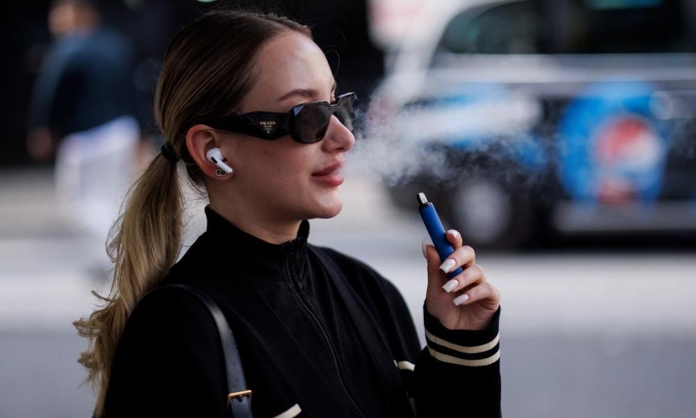 Young people think vapes aren’t harmful because they…