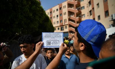 Israel drops leaflets in Gaza offering reward for hostage information