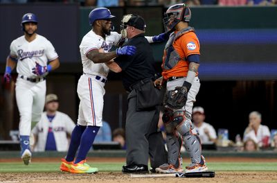 Source: Adolis García’s Fury With Astros Catcher Sparked Bench-Clearing Fracas in ALCS Game 5