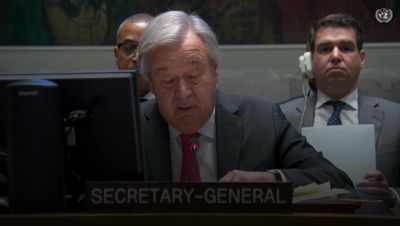 UN chief ‘deeply concerned about violations of international humanitarian law’ in Gaza