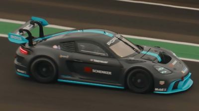 Watch Porsche GT4 E-Performance Electrify Fans While Lapping Laguna Seca