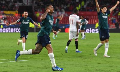 Gabriel Jesus’s sublime goal and assist gives Arsenal vital victory over Sevilla