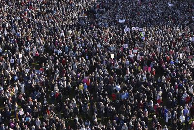 Women and nonbinary Icelanders go on a 24-hour strike to protest the gender pay gap