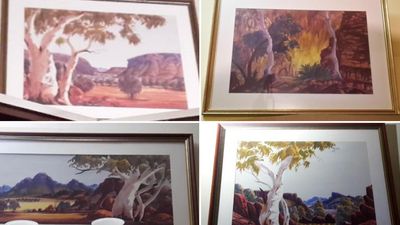 Namatjira paintings stolen from home, police say