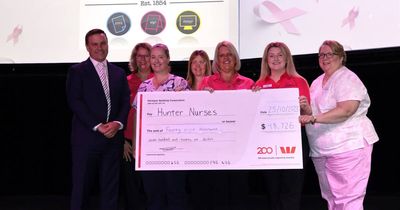 Meet the Newcastle team who helped raise nearly $50,000 for breast cancer