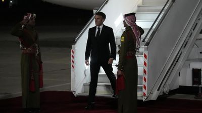 Macron to meet Jordan’s King Abdullah after talks with Netanyahu, Abbas