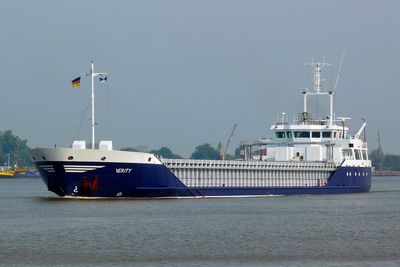 Search called off for four missing sailors after British ship sinks in North Sea crash