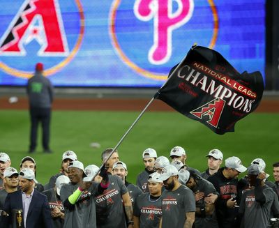 The Diamondbacks rudely planted their flag in the Phillies’ home after clinching World Series berth