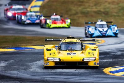 Button happy with “stressful, chaotic, hectic” IMSA GTP debut