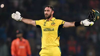 Glenn Maxwell 'wasn't expecting' to hit record 40-ball World Cup century
