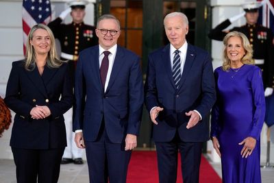 Watch: Joe Biden welcomes Anthony Albanese to White House