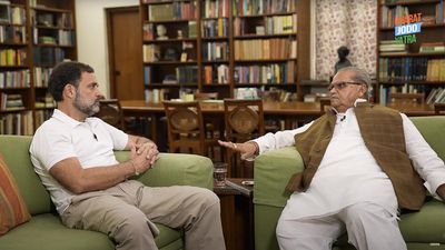 Rahul Gandhi interviews Satyapal Malik, asks him about Pulwama, Adani