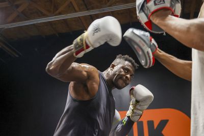 Video replay: Tyson Fury vs. Francis Ngannou open workout live stream