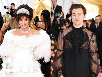 Joan Collins scolds Harry Styles for his alleged faux pas at 2019 Met Gala