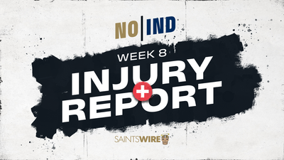 The Saints’ initial Week 8 injury report isn’t as bad as it looks